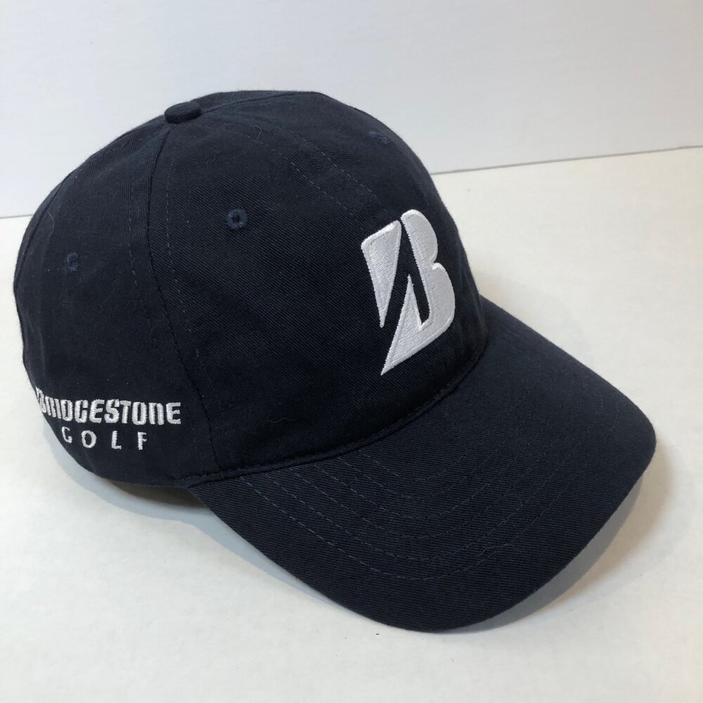 Bridgestone B330-RX Adjustable Baseball Golf Dad Hat Navy Blue